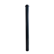 Ornamental bollard | Series 481B | � 82 mm | stationary, to be fixed by plugswith base plate 100 x 150 mm | without lock | without eyelet